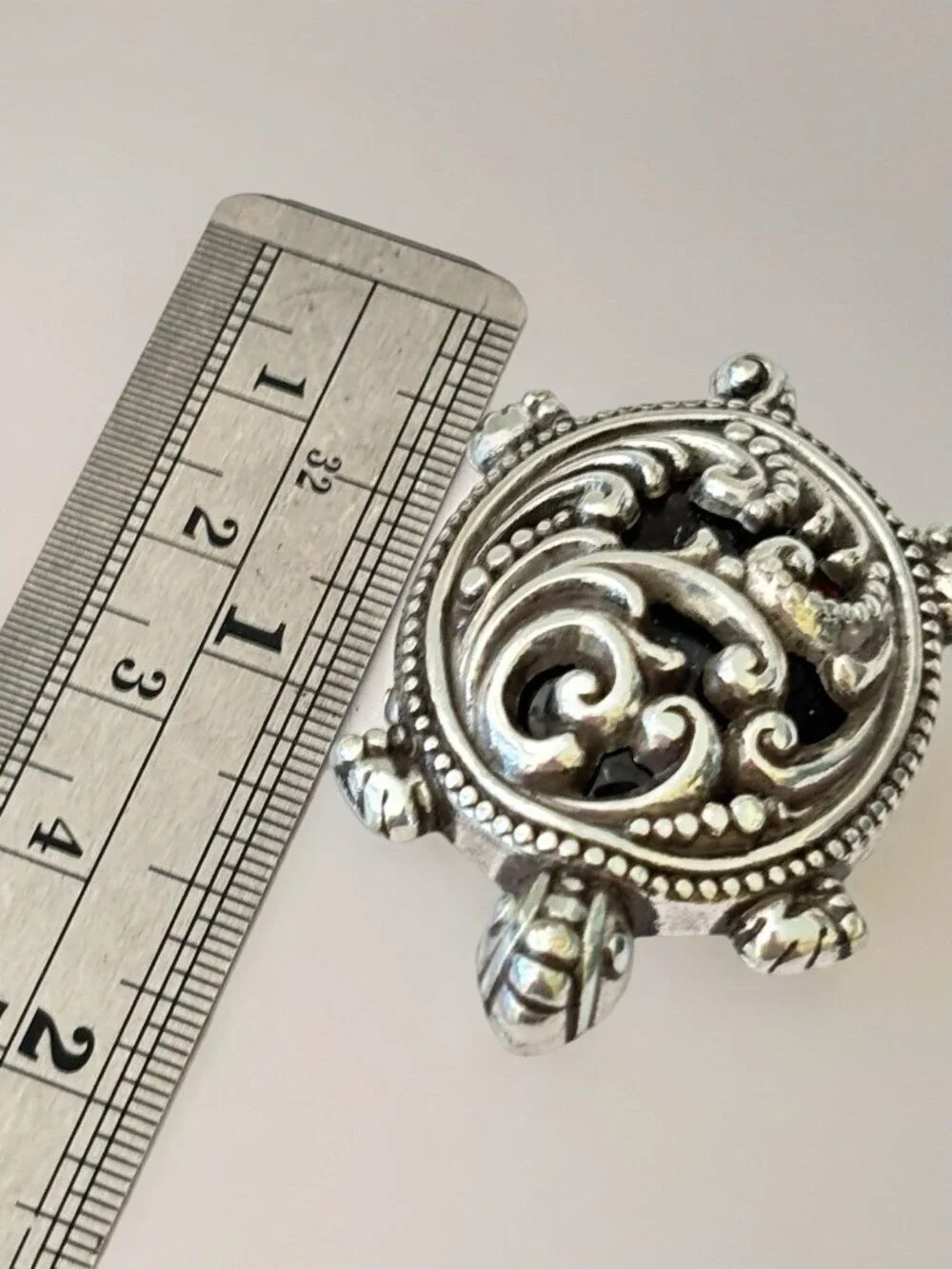 Brighton Amber Turtle Brooch